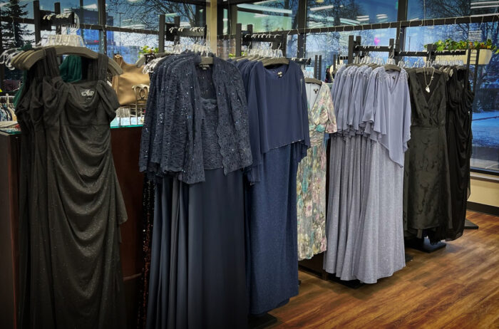 This is a photo of Women's Evening Gowns & Dresses and Ladies' Formal Wear in Portfolio of Anchorage, Alaska